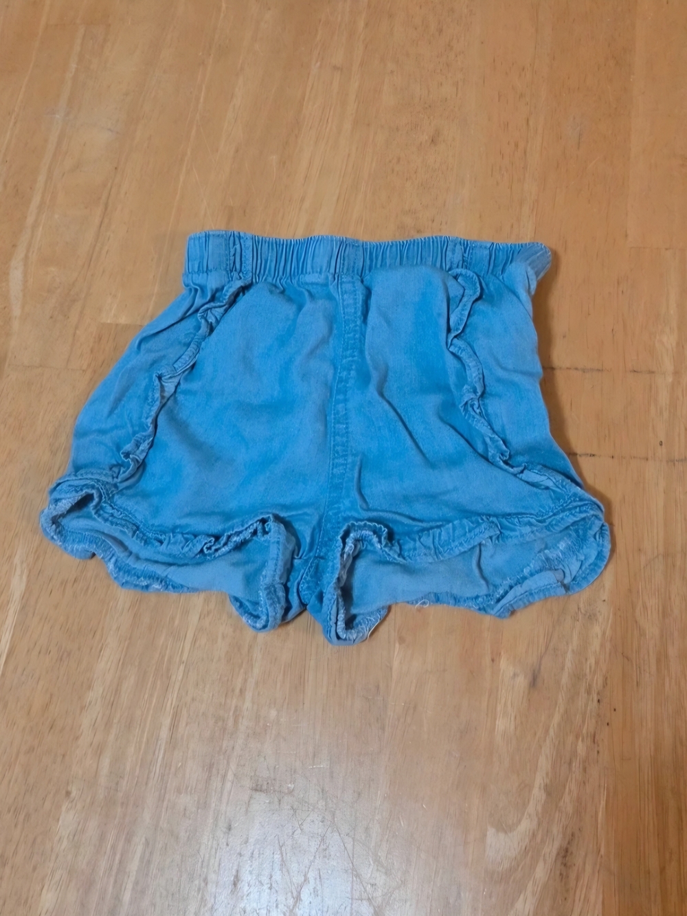 Garanimals Blue Ruffle Hem Girls' Casual Shorts